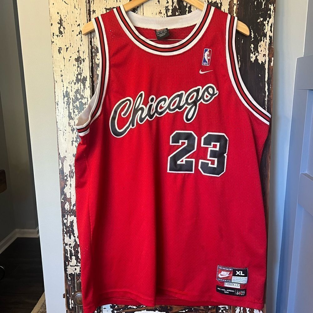Vintage team Nike NBA Chicago Bulls Michael Jordan #23 1984 Flight 8403 Jersey